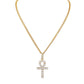 eaby Egyptian Ankh key pendant hip-hop necklace jewelry for men and women
