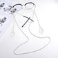 Jewelry Fashion Leaf Pendant Glasses Mask Accessories Ladies Temperament Metal Chain Glasses Chain