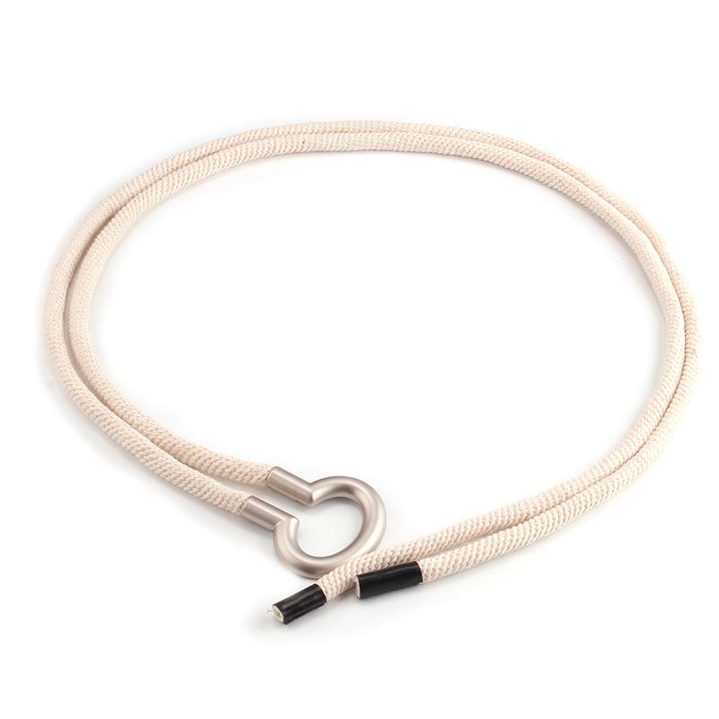 Fashion Thin Belt Ladies Matching Skirt Versatile Decorative Dress Shirt Small Belt