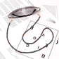 Jewelry multifunctional glass rice bead glasses fixed rope ladies mask mask dual-use chain