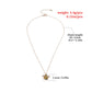 Jewelry dripping glaze painted bee pendant necklace ladies temperament fashion simple necklace