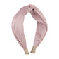 F469TikTok candy color simple hot diamond cross headband women's fabric wide-brimmed fashion headband