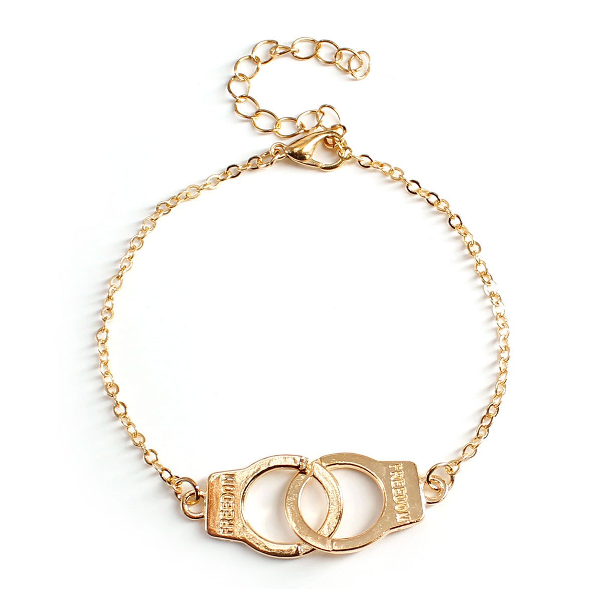 Jewelry Fashion Exaggerated Trend Handcuffs Bracelet Female Personality Creative Versatile Bracelet Jewelry