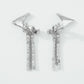 E116 Exquisite tassel earrings irregular small crowd simple earrings fashion ear bone clip women