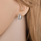 Jewelry chic fashion alloy shell stud earrings