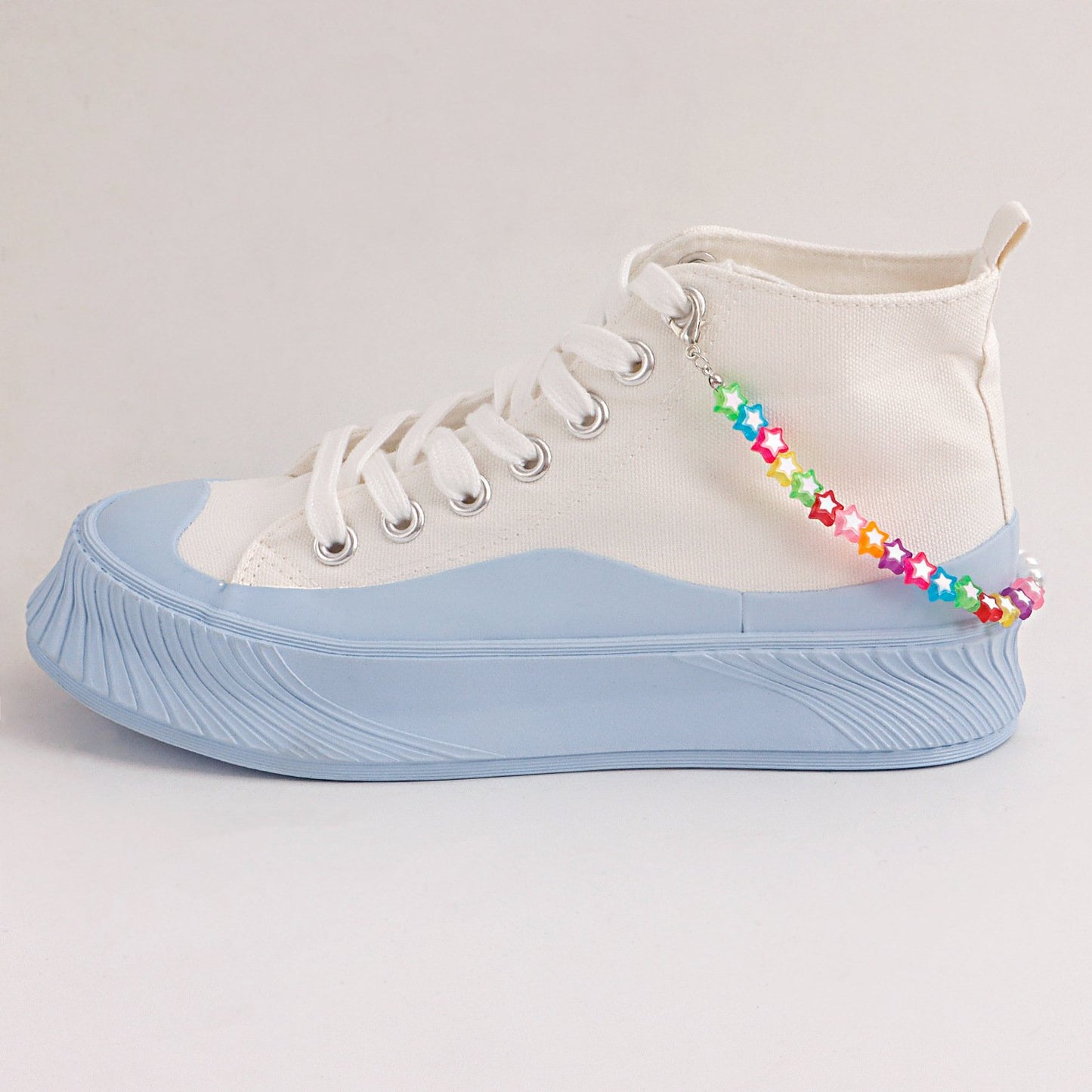 Jewelry ins hot style fashion all-match single-layer color five-pointed star shoe chain female jewelry