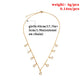 Jewelry Fashion Diamond Necklace Female Personality Creative Accessories Pendant Clavicle Chain