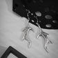 Jewelry Dark Sweet Cool Bat Wing Earring Female Creative Old Halloween Personality Earrings