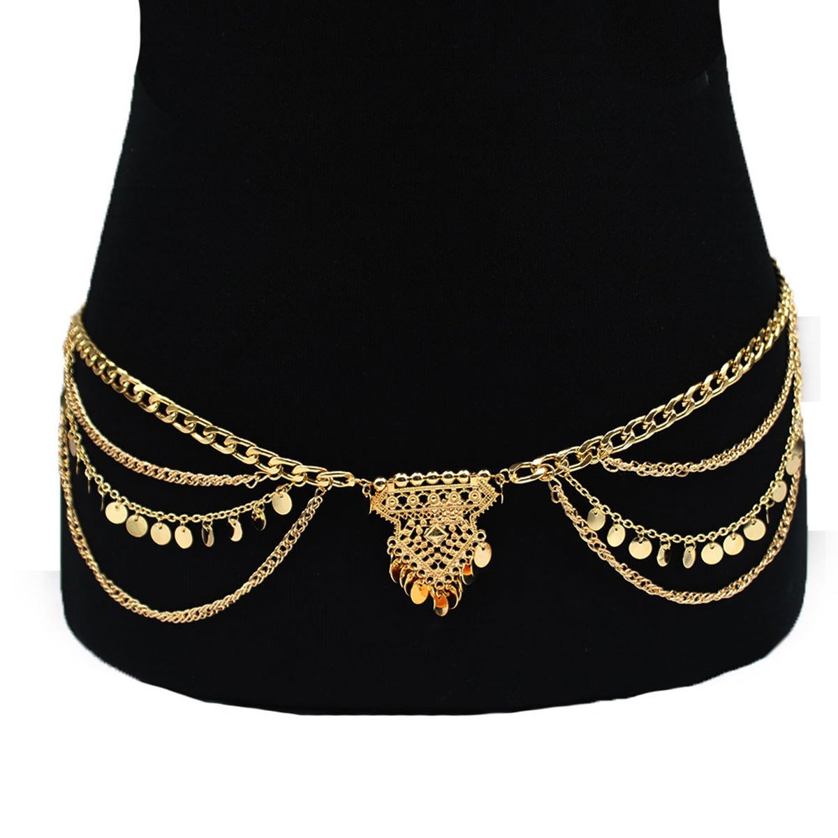 Accessories Fashion Hipster Waist Chain Female Bohemia Sequin Waist Accessories