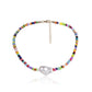 Jewelry Stained Glass Beads Beaded Shell Necklace Shaped Bead Pendant Holiday Necklace Female