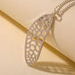 Retro Necklace Simple Hollow Multicolor Dragonfly Wings Fashion Pendant Necklace Jewelry