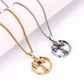 Jewelry Fashion Cross Pendant Necklace Men Religion Ruby Hip Hop Rock Jewelry