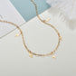 Simple Fashion Lightning Necklace Vintage Clavicle Chain Choker Accessories