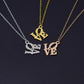 Personality Love Necklace Creative Alphabet Necklace Female Fashion Temperament Versatile Necklace
