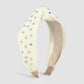 F459 Leisure vacation hair hoop straw braided wide-brimmed fashion geometric head hoop Internet celebrity knotted hair accessories for adults
