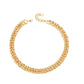 Jewelry Simple Single Layer Ring Double Buckle Exaggerated Personality Necklace Jewelry Set Thick Chain Necklace