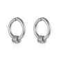 Men's Earrings Nose Ring Ear Clip Stainless Steel Versatile Trendy Punk Earrings Ornament Simple Personality