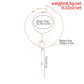 Jewelry Versatile Niche Geometric Ring Pendant Necklace Simple Metal Thin Chain Tassel Necklace