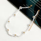Jewelry Bohemian Imitation Pearl Handwoven Beaded Flower Necklace Female Baby Bead Necklace