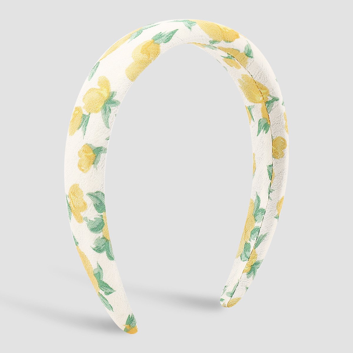 F523 Small Fresh Printed Sponge Headband Sweet Girl Heart High Temperament Simple Fashion Headband