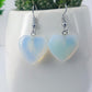 Natural Stone Small Love Earrings Sweet Simple Fashion Girls Earrings Floor Stall Jewelry Explosion
