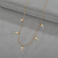 Accessories Fashion Cross Pendant Necklace Vintage Simple Clavicle Chain