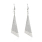 Simple and versatile women's long triangle frosted earrings casual earrings direct supply