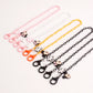 Explosive Acrylic Mouse Mask Chain Children's Cartoon Mickey Candy Color Glasses Chain Earphone Lanyard