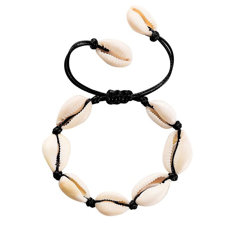 Jewelry Personality Creative Hawaii Love Casual Hand Decoration Seashell Jewelry Braided Bracelet