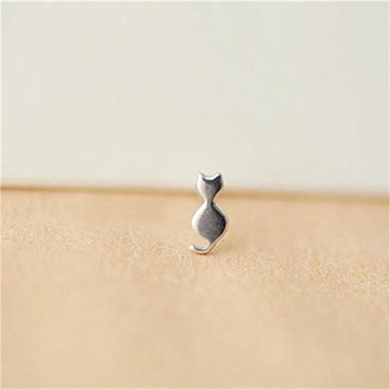 Ear Jewelry Cute Cat Earrings Female Personality Small Animal Earrings Ear Jewelry