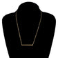 Item Jewelry Personality One Word Long Popular Necklace Female Simple Fashion Pendant