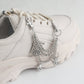 Jewelry fashion sports tree of life metal shoe chain accessories non-fading ins cool shoe accessories