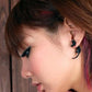 Long tail leopard cat animal earrings fashion creative piercing earrings jewelry