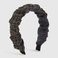 F5125 Creative Large Intestine Fold Headband Autumn and Winter Series Braided Contrasting Color Fabric Fashion Geometric Headband
