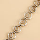 Jewelry spiral geometric niche waist chain women's high-end fashion all-match waistchain