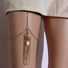 Love chain necklace hip-hop female tide ins niche temperament sweet sweater chain sweater chain jewelry