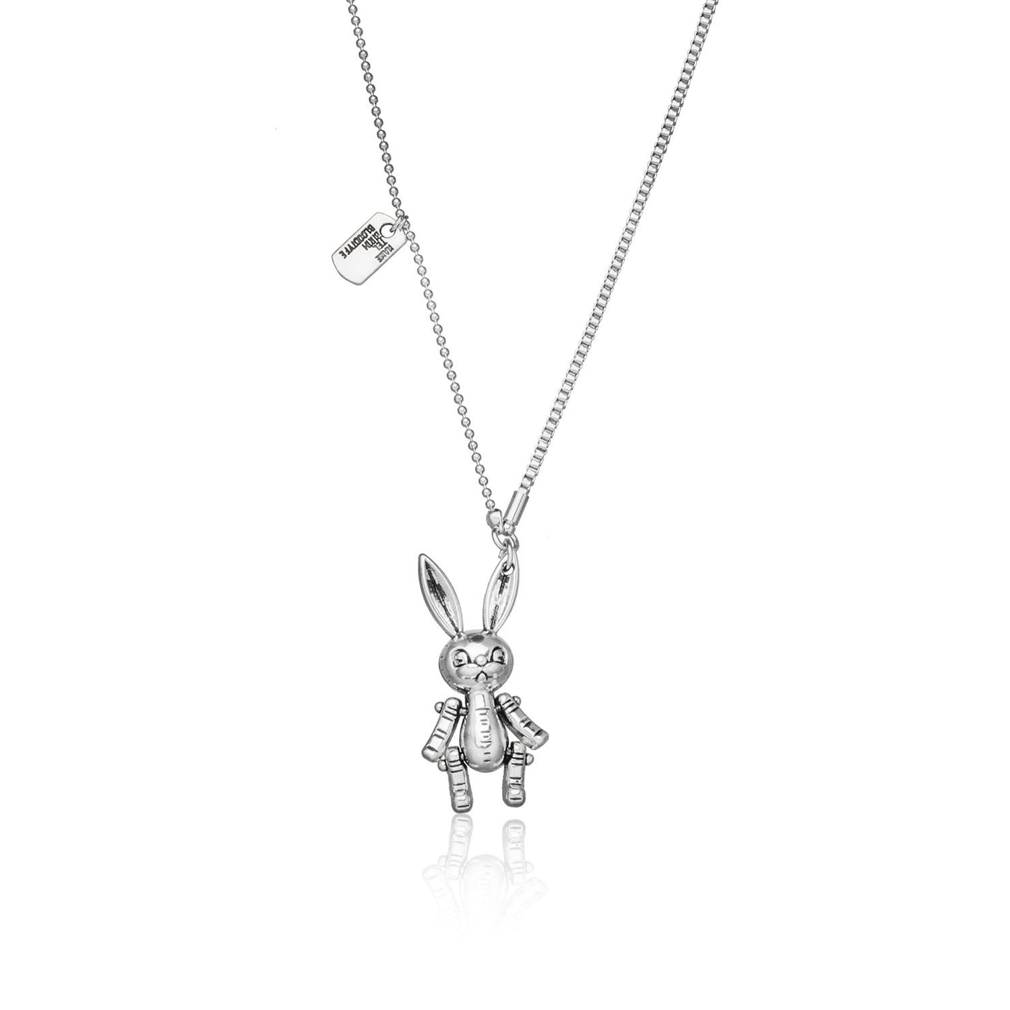 Jewelry Xiao Zhan's same style cute rabbit pendant necklace men's and women's trendy style hip-hop personality necklace
