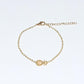 Creative Pineapple Bracelet Female Fruit Hand Jewelry Anklet Jewelry Plating Gold Silver Set