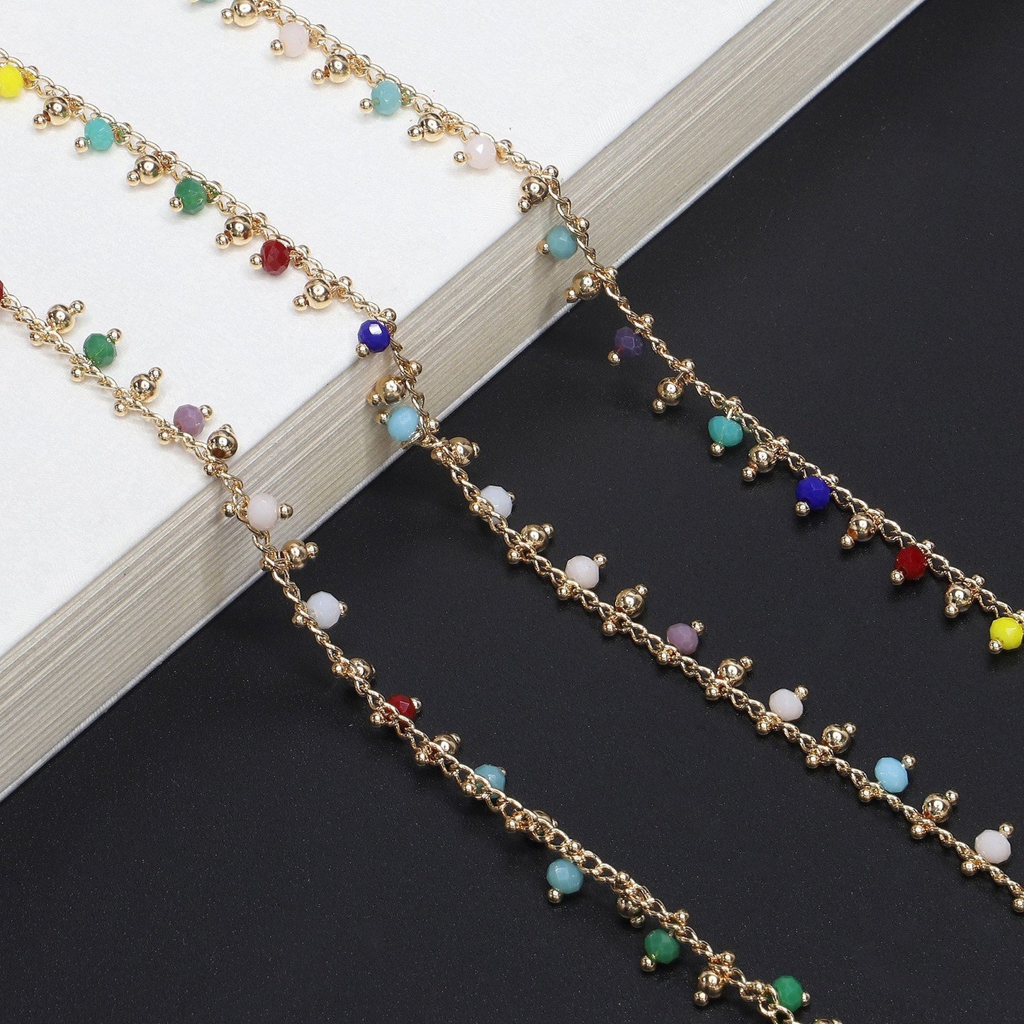 Jewelry Colored Acrylic Beads Sunglasses Glasses Chain Lanyard Versatile Simple Anti-lost Mask Lanyard