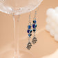 Jewelry Retro Ethnic Bergamot Eyes Tassel Earrings Simple Beaded Punk Long Earrings