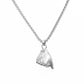 Hip Hop Punk Hollow Gesture Pendant Necklace Men's Unisex Than Heart Love You Necklace