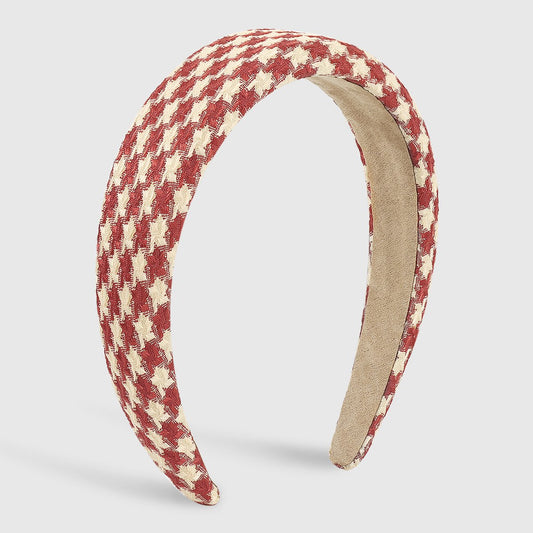 F4955 simple personality pattern hit color geometric headband sponge price high pressure hair elegant outer hair hoop female