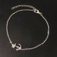 Personalized Anchor Pendant Anklet Beach Foot Jewelry