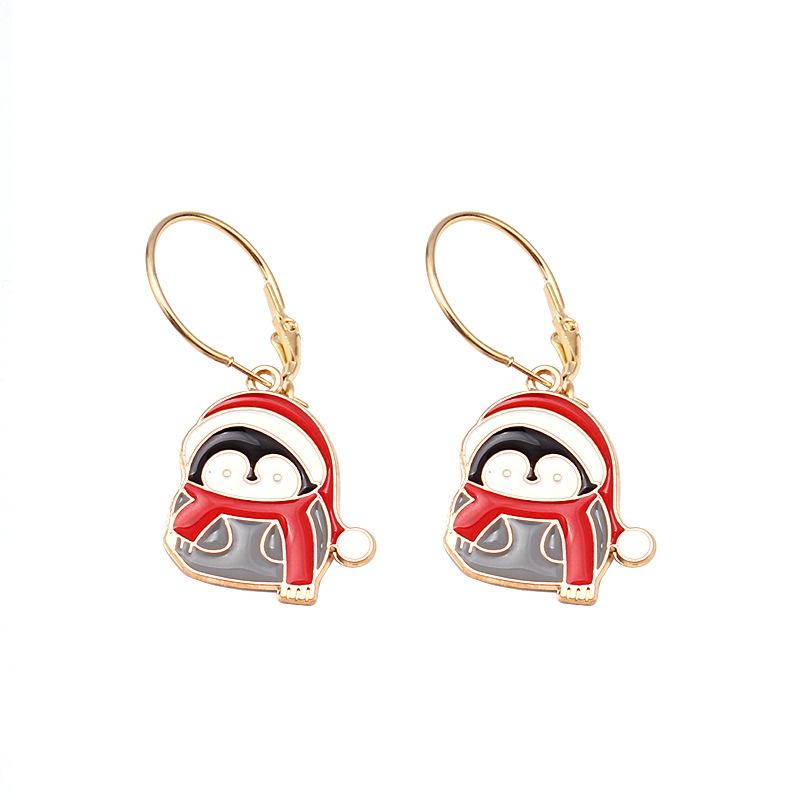 Christmas elk earrings Christmas tree snowman deer Christmas gift Christmas series earrings for women