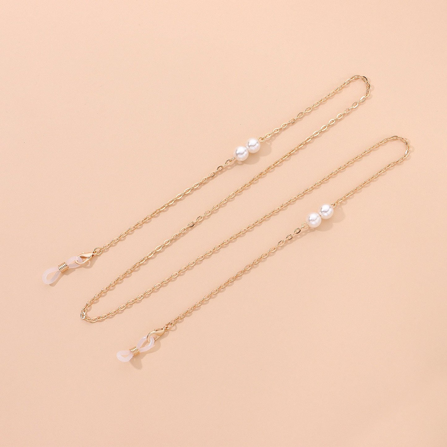 Jewelry Fashion Pearl Chain Glasses Chain Temperament Simple Popular Metal Glasses Accessories