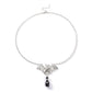 Exquisite Fashion Simple Ladies Alloy Plating Necklace Alloy Bat Pendant Jewelry
