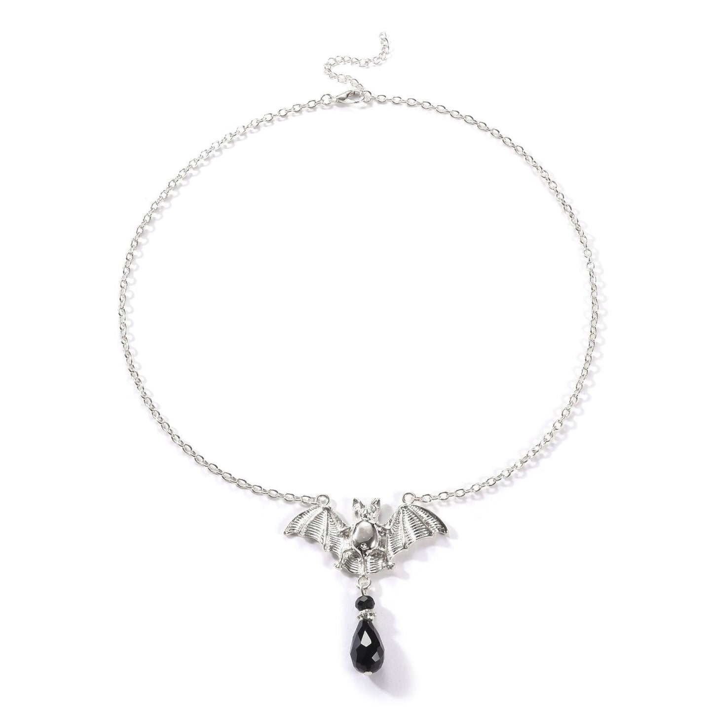 Exquisite Fashion Simple Ladies Alloy Plating Necklace Alloy Bat Pendant Jewelry