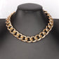 in indifferent niche design aluminum chain collarbone chain female trend fashion temperament stacked hip-hop necklace