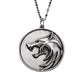 Jewelry Hip Hop Pendant Gram Necklace Male Demon Hunter Wolf Head Totem Exaggerated Tag Accessories