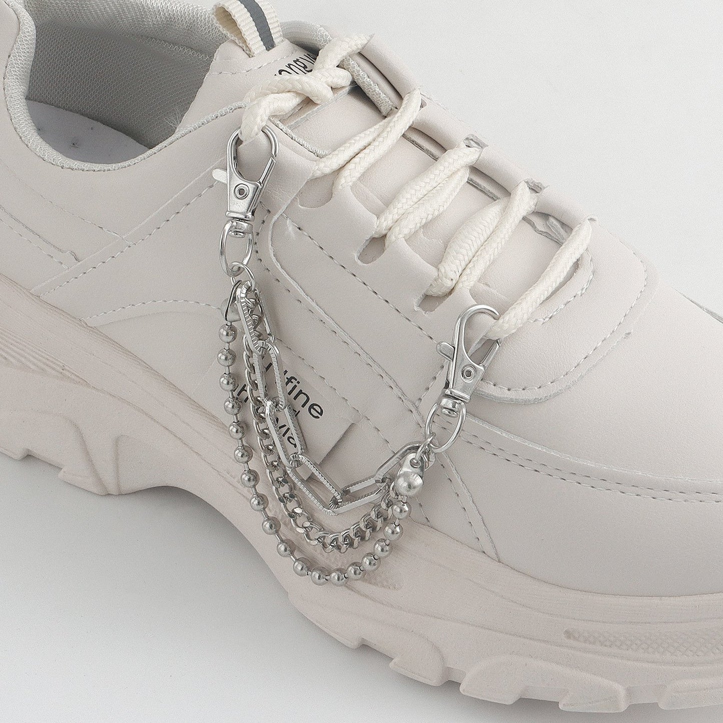 Jewelry fashion sports retro beaded chain anklet hip-hop personality multi-layer shoe chain accessories